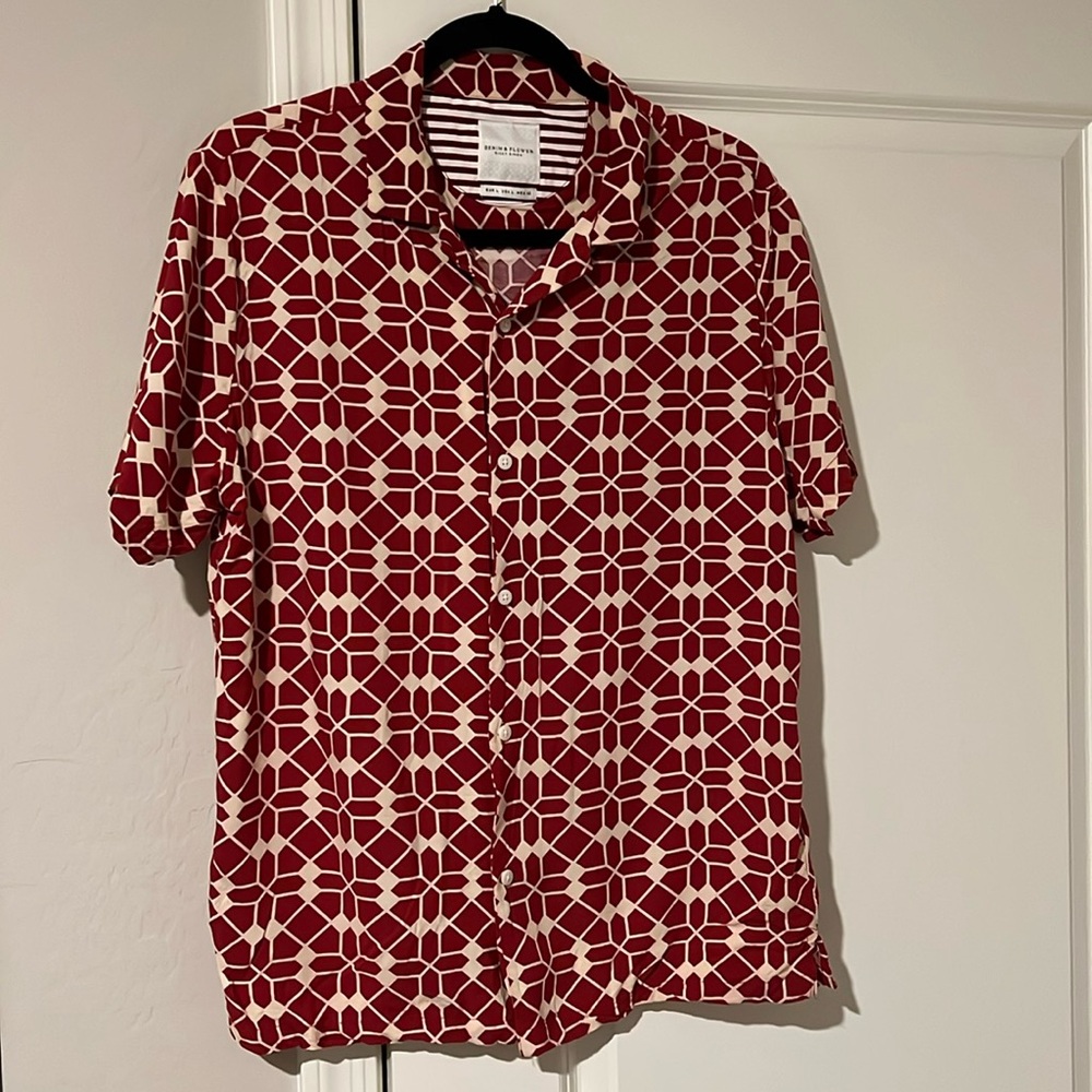 Men’s casual button down large